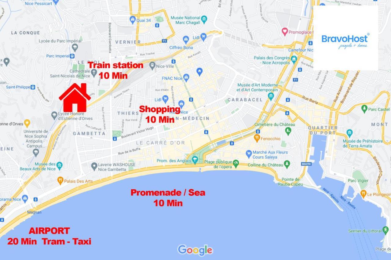 Apartment Bh - Alba - Close To Rail Air Conditioner Nizza